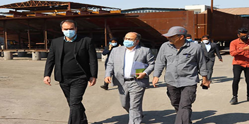  گزارش تصویری سفر وزیر صمت به همراه  مدیران وزارتخانه  به استان هرمزگان